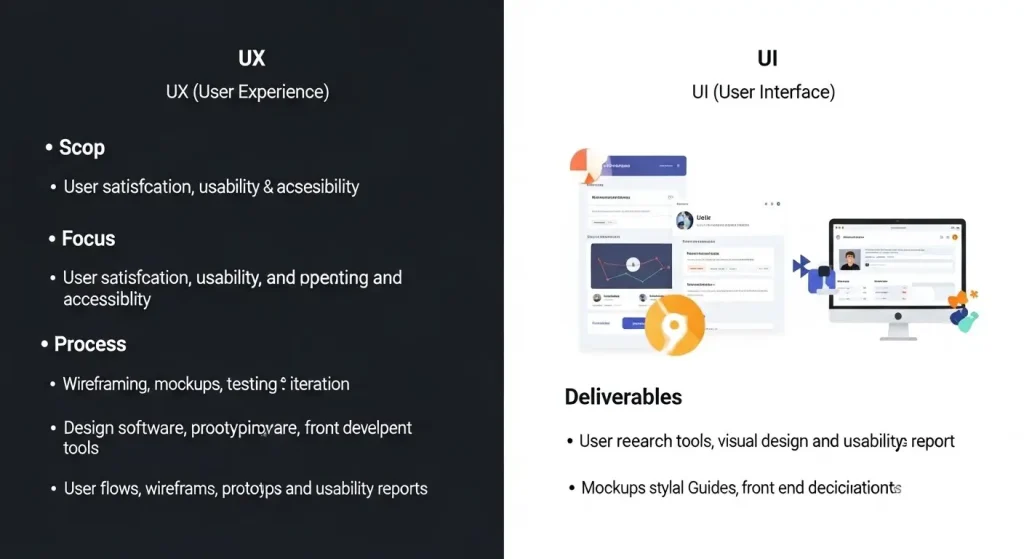difference between UX and UI