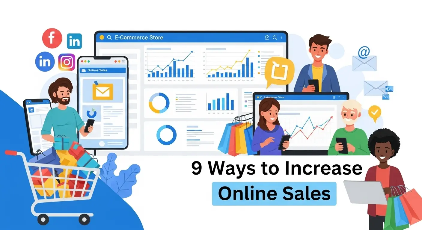 9 Ways to Increase Online Sales